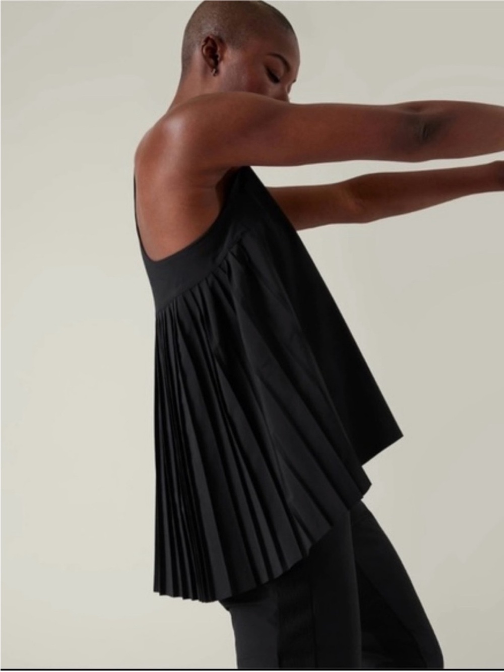 Athleta Spring Forward Pleated Tank